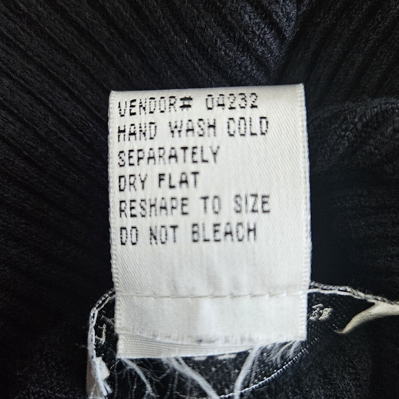 Newport  News Black Bling Turtleneck Sz Large Bodycon Y2K Whimsigoth Turtleneck - Picture 6 of 9